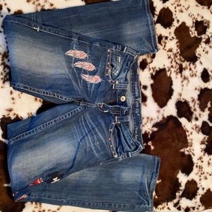 Cowgirl Tuff boot cut jeans